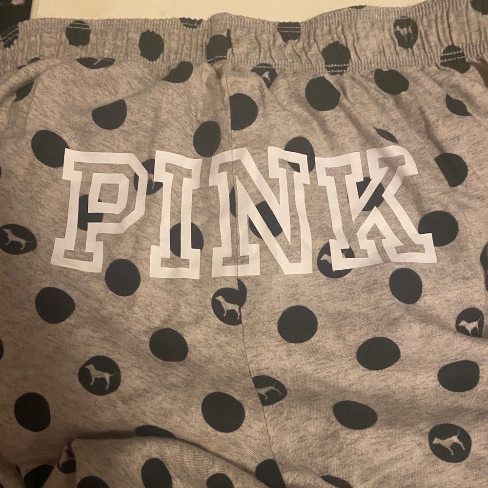 pink pajama bottoms